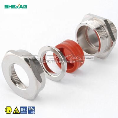 China Hazardous and industrial area shipping and handling - BDM-12 M16*1.5 for large cable range 3-8 brass nickel planted IP66 stainless steel cable glands that can work underwater for sale