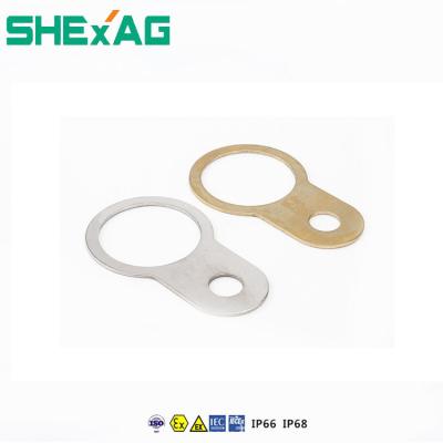 China Brass Cable Gland Tag Factory Price Electric Cable Gland Earth Tag for sale