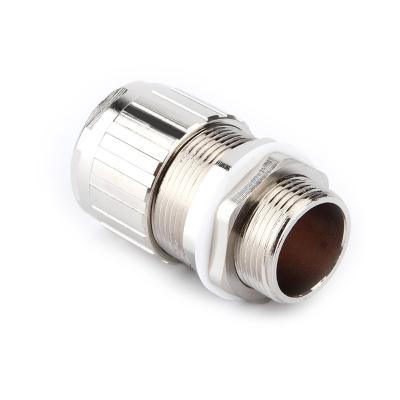 China Stainless Steel Brass Unshielded Explosion Proof Cable Gland In Hazardous Area With ATEX IEC Certificate for sale