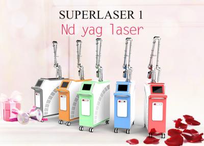 China Q Switch Nd Yag Laser For Tattoo Removal And Pigment Removal Machine for sale