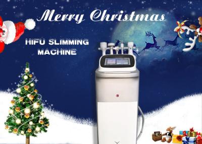 China Vertical Ultrasound Shaping HIFU Body Slimming Machine For Fat Removal / Tight Skin for sale