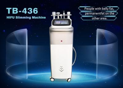 China 4 Handles Vertival HIFU Slimming Machine High Intensity Focused Ultrasound Weight Loss Machine for sale