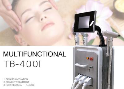 China Stationary 4 In 1 Nd Yag Laser E-light IPL RF SHR Hair Removal Equipment 3000w High Energy for sale