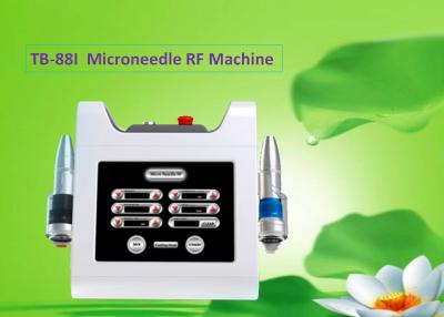 China 25 / 49 Pins Microneedle Fractional RF Face Lifting Machine With Foot Switch Non - Invasive for sale