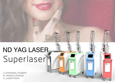 China 1064nm 532nm Q Switch Nd Yag Laser Machine For Tattoo Or Pigmentation Removal for sale