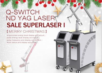 China Long Pulsed Q Switched Nd Yag Laser Tattoo Melasma Removal Carbon Peeling Machine for sale