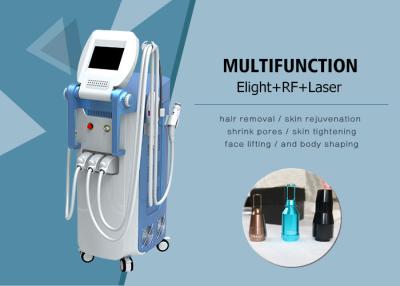 China Four In One Mutifunction Nd Yag Laser Tattoo Removal Machine / Elight Hair Removal Equipment for sale