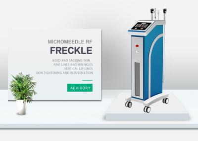 China Drie Hoofden Verwaarloosbare rf Microneedle Machine voor Huidverjonging Te koop