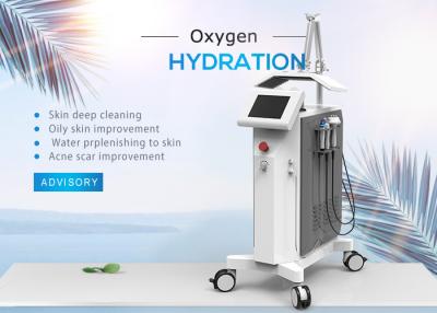 China Mufti - Function Oxygen Jet Peel Machine  / RF Therapy Skin SPA System for sale