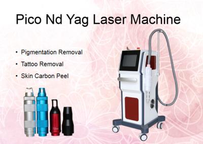 China Nd Yag Laser Pigmentation Removal Machine Spot Size 1-8mm Adjustable for sale