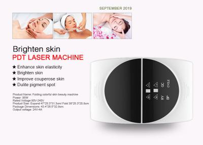 China 4 Colors Vertical PDT Beauty Machine / Skin Smooth LED Light Therapy Machine for sale