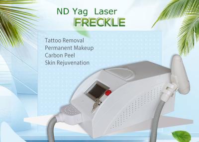 China Q Switch Nd Yag Laser Tattoo Removal Carbon Peeling Machine With High Intensity Light Beam for sale