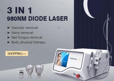 China Máquina da remoção do vaso sanguíneo do laser do diodo do poder superior 40w 980 nanômetro do laser 980nm da fisioterapia à venda