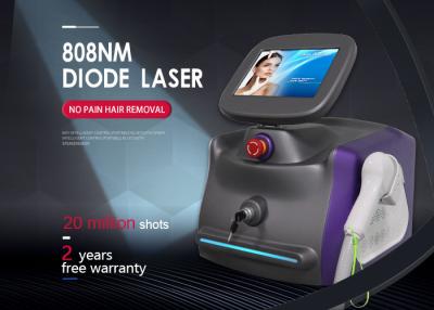 China Professional clinic Portable diode laser 808nm 755nm 1064nm Permanent Hair Removal Machine for sale