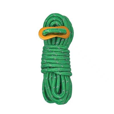 China Direct Selling 100% Polyester Accessories Thoughtful Windproof Portable Outdoor Windproof Tent Rope Camping Tent Rope for sale