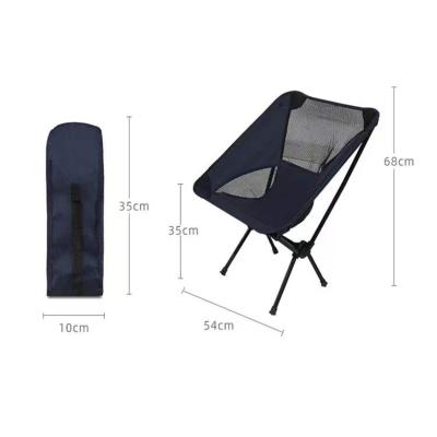 China Moringstar Portable Collapsible High-grade Outdoor Recliner Chair Lightweight Folding Ultralight Beach Camping Chair for sale