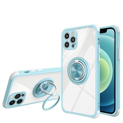 China New Design Anti-drop best quality cell phone case with double ring kickstand for iPhone/Samsung/Huawei/XIAOMI/REDMI/OPPO/VIVO/LG for sale