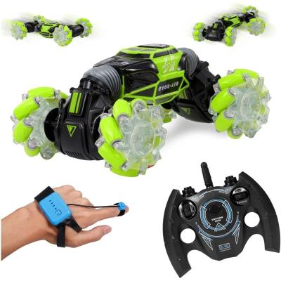 China RC Remote Control Gesture Sensing Twist Remote Control Vehicle Music Deformation Drift Luminous Transnational 4WD Climbing Vehicle for sale