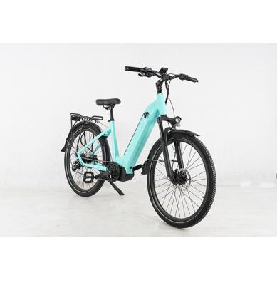 China Alloy MUZE Bafang Drive Motor Europe Ebike City Aluminum Mid Adult Bike Max Logan Frame Power Battery Torque Time Charging Gears Wheel for sale