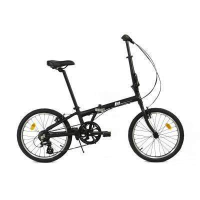 China Aluminum alloy folding bike 20 inch factory supply 21 speed double V brake city folding bicycle bicicletas plegable for sale