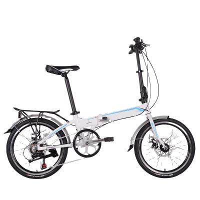 China PROLIV 20 inch aluminum alloy steel good quality foldable bike with rear 7 speed for sale