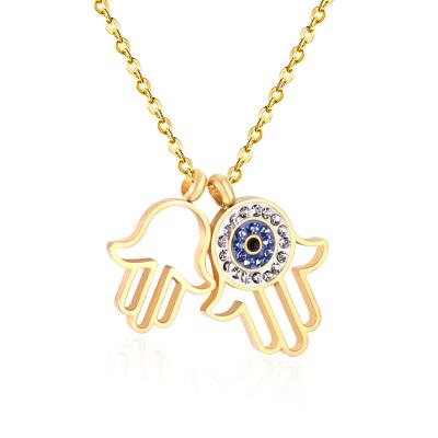 China TRENDY Most Popular Trendy Jewelry Customized Charm Stainless Steel Gold Plated Pendant Necklaces for sale