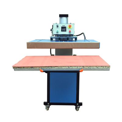 China Fabric Printing Big Size 80x100cm Pneumatic Sublimation Heat Transfer Machine for sale