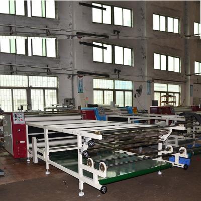 China Fabric Printing 1900mm Manual Roll Sheeting Setter For Rolling Textile Dye Sublimation T-shirt Heat Transfer Calander for sale