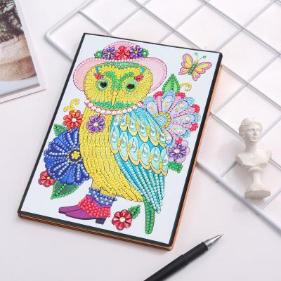 China NEW DIY Wholesale Diamond Painting Notebook Gifts High Quality Cartoon Hot Selling Round Drill and Special Shaped Drill Art for sale