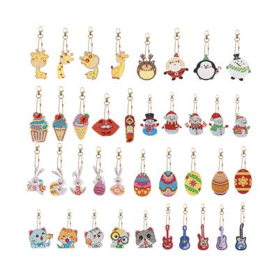 China Wholesale 5D Cartoon Art Kits Crafts Diamond Painting Key Chain Crafts NEW for sale