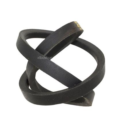 China Working Agriculture Machine Rubber Drive V-belt Type A Black V-belt Manufacturer for sale