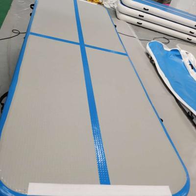 China Waterproof Good Quality Floor Material Tumble Drop Stitch Air Mats Air Tracks For Gym trainig for sale