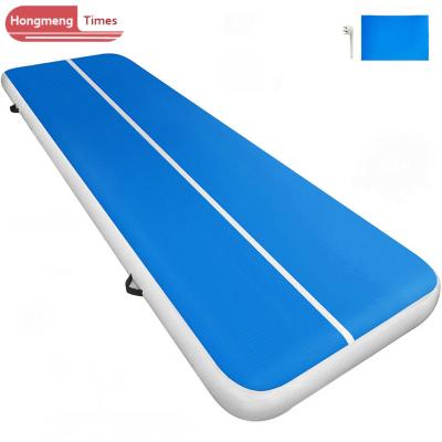 China Mat Air Track Factory Gym Fitness Home Equipment Waterproof Gym Floor Rolling Fitness Mat Air Track for sale