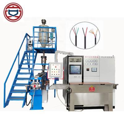 China Wire High automatic control physical forming coaxial cable making machine for low consumption wire extrusion extruder machine for sale