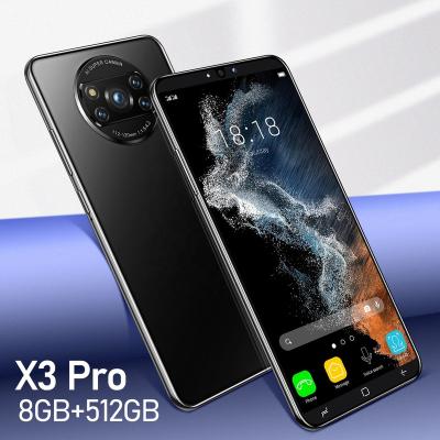 China Dual SIM Card Dual Sim Cheap Cell Smartphones X3PRO Unlocked Low Price Android 10.0 Smart Mobile Phones 4g for sale