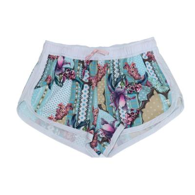 China Waterproof ladies swim trunk pattern pants swimming abbreviations ladies summer swimming trunk for sale