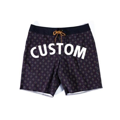 China Anti-wrinkle wholesale custom design mens quick dry casual shorts beach boardshort for sale