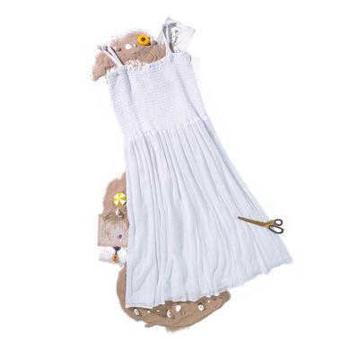 China Summer Sleeveless Casual Comfortable Soft Beach Dress Women Maxi Long Maxis for sale