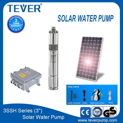 China Submersible 24v Deep Well Solar Powered Submersible Water Pump for sale