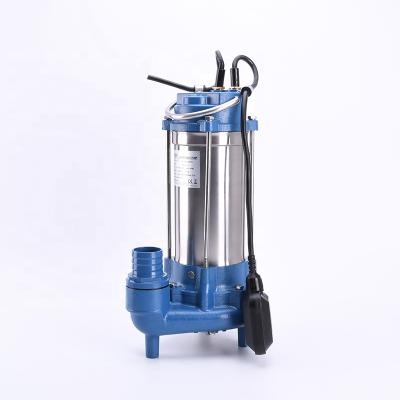 China Irrigation and Agriculture 1.5kW 2hp WQD Sewage Grinder Water Pump Submersible with Float Switch for sale