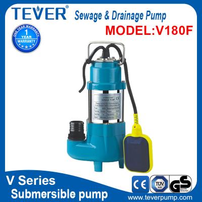 China Submersible 0.18 Kw Stainless Steel Sewage Submersible Gasoline Price for sale