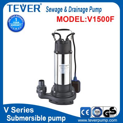 China HOT SALE 2hp submersible submersible pump for sewage for sale