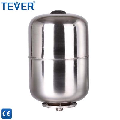 China Replaceable Badder Membrance Vertical Stainless Steel Water Pressure Tank for sale