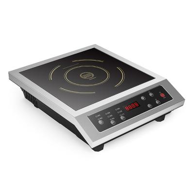 China High Efficient Commercial Single Burner 3.5KW Cooktop Commercial Induction Cooker for sale