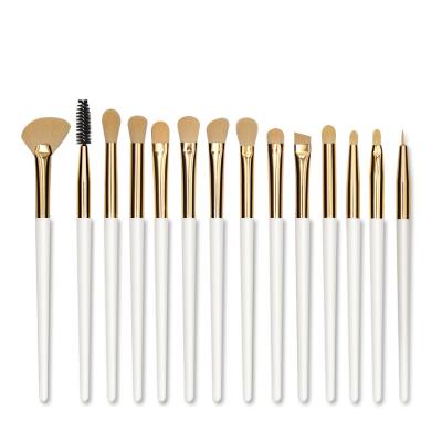 China Makeup EYE China Manufacturer Synthetic Bristle Material 14Pcs Eye Set Brushes Makeup Brush Set Wholesale for sale