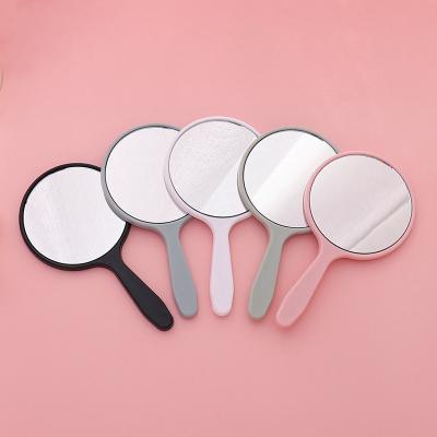 China Wholesale Cheap Wholesale Home Use+Office+Travel Small Round Mirror Private Label Personalized Handheld Makeup Mirror for sale