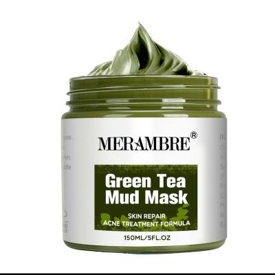 China OEM/ODM Wholesale Private Label Beauty Green Tea Face Foot Clay Mud Organic Replenishing Facial Mask for sale