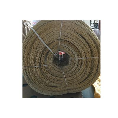 China Vessel Mooring Hot Sale Mooring Hawsers 8/12 Strands Synthetic Polypropylene Rope 60mm Rope For Mooring for sale