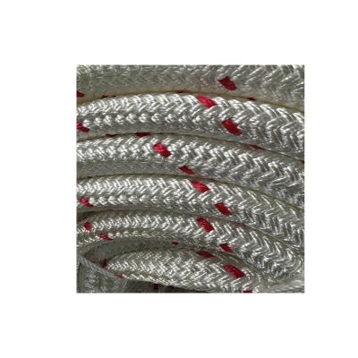 China Vessel Mooring Polyester 12 Strands Hot Selling Marine Mooring Rope For Ocean Transportation for sale