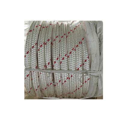 China Vessel Mooring Cheap Price Custom Stability Voucher Double Braided Polyester Rope For Mooring Boats for sale